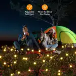 Waterproof Solar Powered Firefly Light 💡