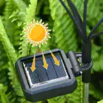 Waterproof Solar Powered Firefly Light 💡