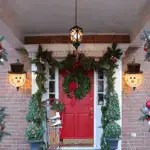 Snowman Porch Light Covers