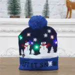 🎁2025 Christmas LED Light Knitted Beanies