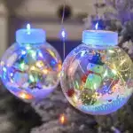 Christmas Decor Ring Lights (Set 10 Ring Lights)