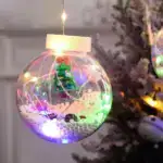 Christmas Decor Ring Lights (Set 10 Ring Lights)
