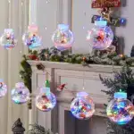 Christmas Decor Ring Lights (Set 10 Ring Lights)