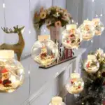 Christmas Decor Ring Lights (Set 10 Ring Lights)