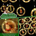 Christmas Decor Ring Lights (Set 10 Ring Lights)