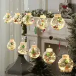 Christmas Decor Ring Lights (Set 10 Ring Lights)