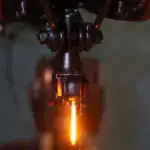 Night Riding Safety Running Water Pilot Tail Light