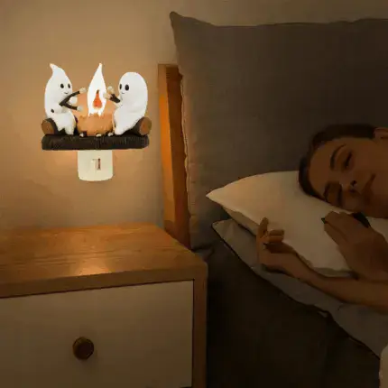 GHOST CAMPFIRE NIGHTLIGHT