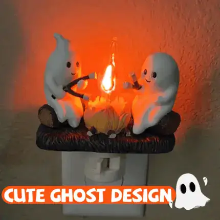GHOST CAMPFIRE NIGHTLIGHT