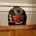 Creative Mouse-Themed Wall Decals for Home Decor