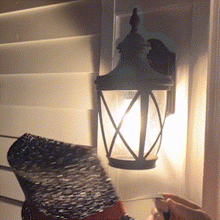Smiley face snowman light cover