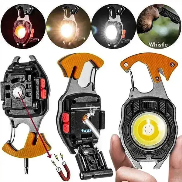 Keychain Light with Tools