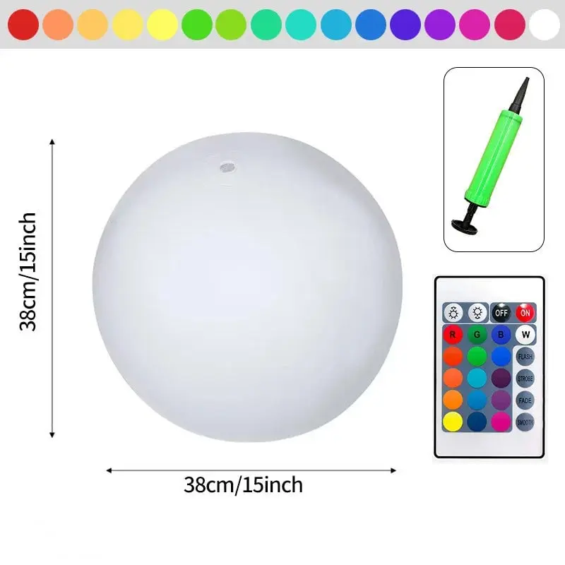 Glow Ball Dimensions